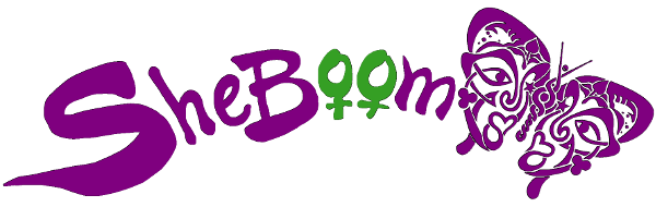 SheBoom logo